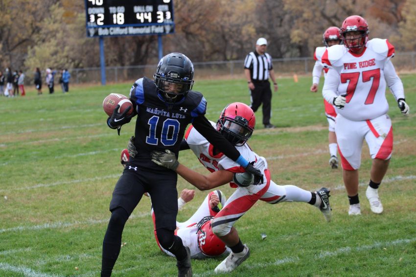 All-Nations Football Conference Roundup - Red Cloud shuts out Pine Ridge in playoff opener 